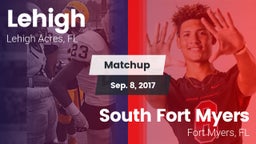 Matchup: Lehigh vs. South Fort Myers  2017
