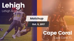 Matchup: Lehigh vs. Cape Coral  2017