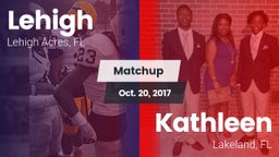 Matchup: Lehigh vs. Kathleen  2017