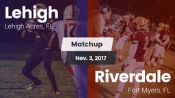 Matchup: Lehigh vs. Riverdale  2017