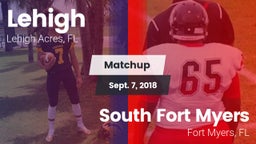Matchup: Lehigh vs. South Fort Myers  2018