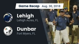 Recap: Lehigh  vs. Dunbar  2018