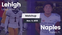 Matchup: Lehigh vs. Naples  2018