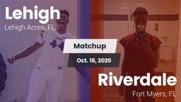 Matchup: Lehigh vs. Riverdale  2020