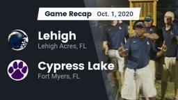 Recap: Lehigh  vs. Cypress Lake  2020