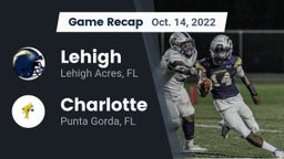 Recap: Lehigh  vs. Charlotte  2022