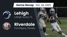 Recap: Lehigh  vs. Riverdale  2022
