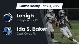 Recap: Lehigh  vs. Ida S. Baker  2022