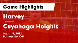 Harvey  vs Cuyahoga Heights  Game Highlights - Sept. 15, 2022