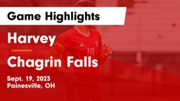 Harvey  vs Chagrin Falls  Game Highlights - Sept. 19, 2023