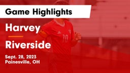 Harvey  vs Riverside Game Highlights - Sept. 28, 2023