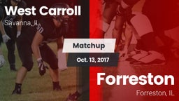 Matchup: West Carroll vs. Forreston  2017