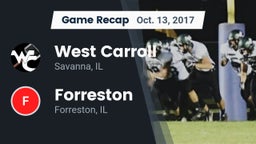 Recap: West Carroll  vs. Forreston  2017