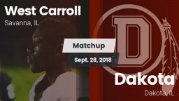 Matchup: West Carroll vs. Dakota  2018