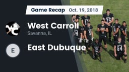 Recap: West Carroll  vs. East Dubuque  2018