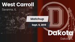 Matchup: West Carroll vs. Dakota  2019