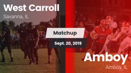 Matchup: West Carroll vs. Amboy  2019