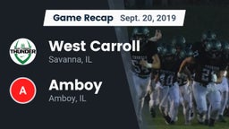 Recap: West Carroll  vs. Amboy  2019