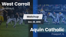 Matchup: West Carroll vs. Aquin Catholic  2019