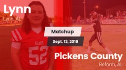 Matchup: Lynn vs. Pickens County  2019