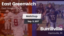 Matchup: East Greenwich vs. Burrillville  2017