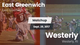 Matchup: East Greenwich vs. Westerly  2017