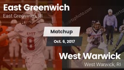 Matchup: East Greenwich vs. West Warwick  2017