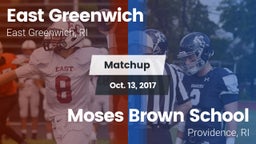 Matchup: East Greenwich vs. Moses Brown School 2017