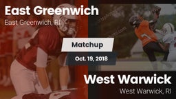 Matchup: East Greenwich vs. West Warwick  2018