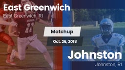 Matchup: East Greenwich vs. Johnston  2018