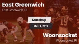 Matchup: East Greenwich vs. Woonsocket  2019