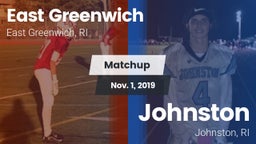 Matchup: East Greenwich vs. Johnston  2019