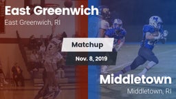 Matchup: East Greenwich vs. Middletown  2019