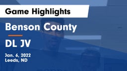 Benson County  vs DL JV Game Highlights - Jan. 6, 2022