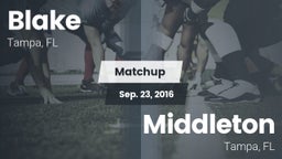 Matchup: Blake vs. Middleton  2016