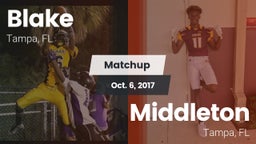 Matchup: Blake vs. Middleton  2017