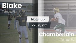 Matchup: Blake vs. Chamberlain  2017