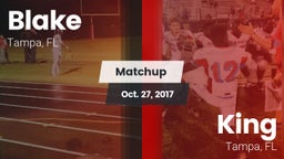Matchup: Blake vs. King  2017