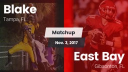 Matchup: Blake vs. East Bay  2017