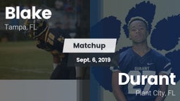 Matchup: Blake vs. Durant  2019