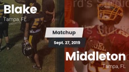 Matchup: Blake vs. Middleton  2019
