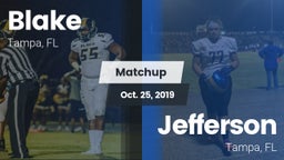 Matchup: Blake vs. Jefferson  2019