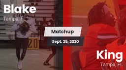 Matchup: Blake vs. King  2020