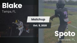 Matchup: Blake vs. Spoto  2020