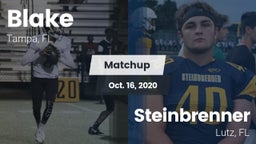 Matchup: Blake vs. Steinbrenner  2020