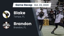 Recap: Blake  vs. Brandon  2020