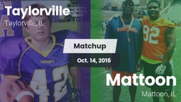 Matchup: Taylorville High vs. Mattoon  2016