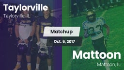 Matchup: Taylorville High vs. Mattoon  2017