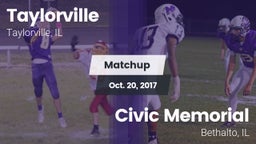 Matchup: Taylorville High vs. Civic Memorial  2017