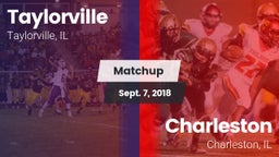 Matchup: Taylorville High vs. Charleston  2018